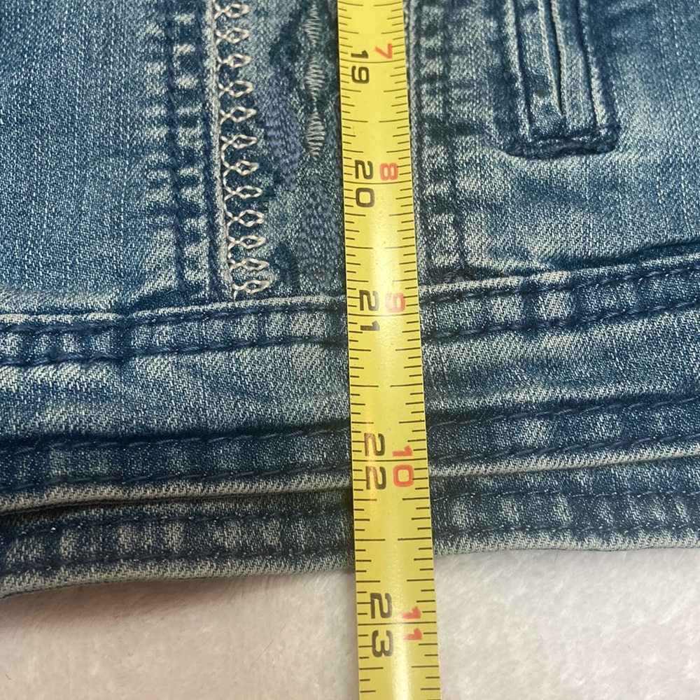 NWT Christopher & Banks Size S Denim Vest - Picture 7 of 9